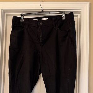 Ava & Viv Women's Classic Black Skinny Jeans